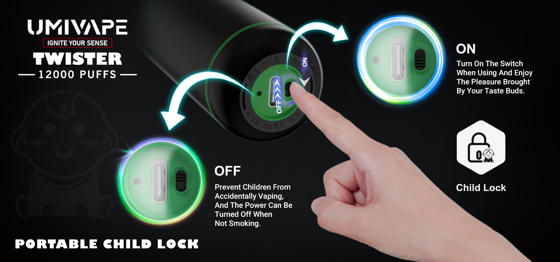 The Umivape TWISTER sets (10)