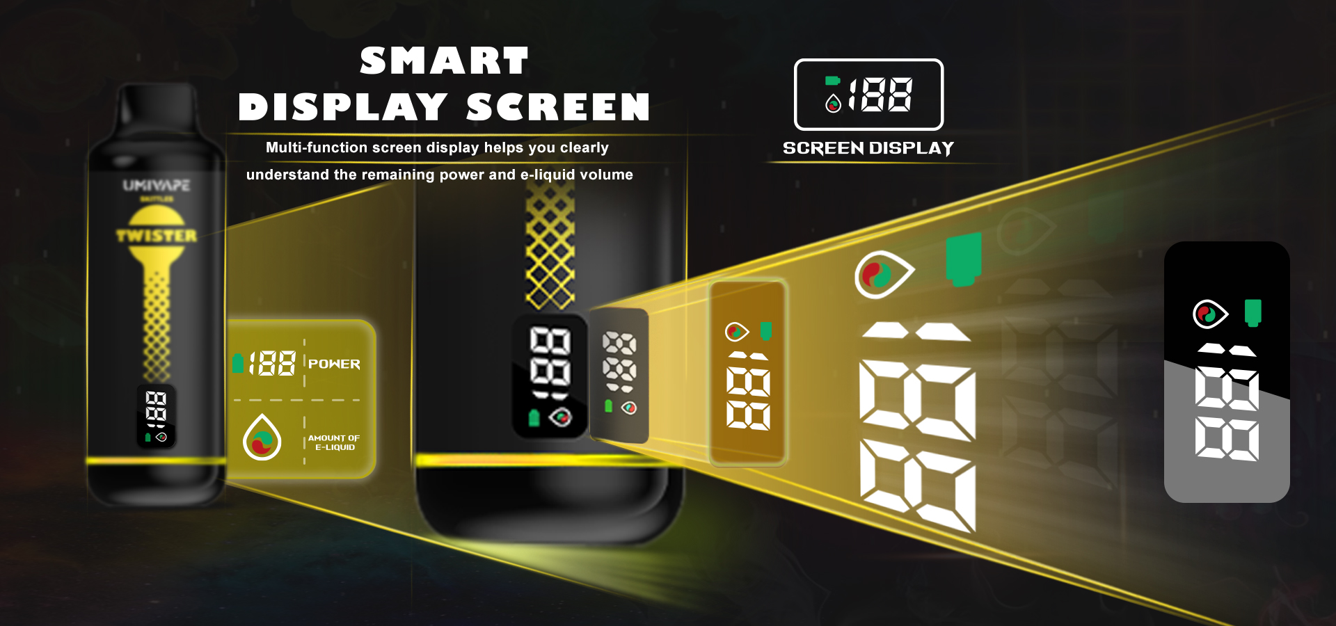 The Umivape TWISTER sets (12)