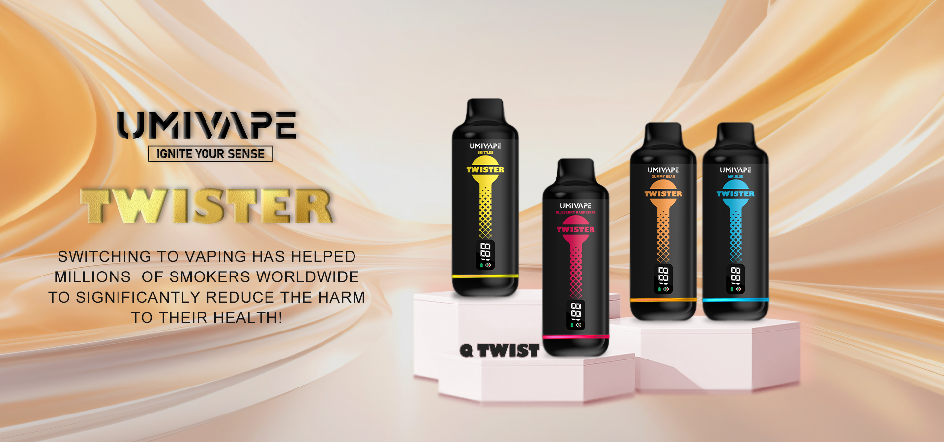 The Umivape TWISTER sets (8)